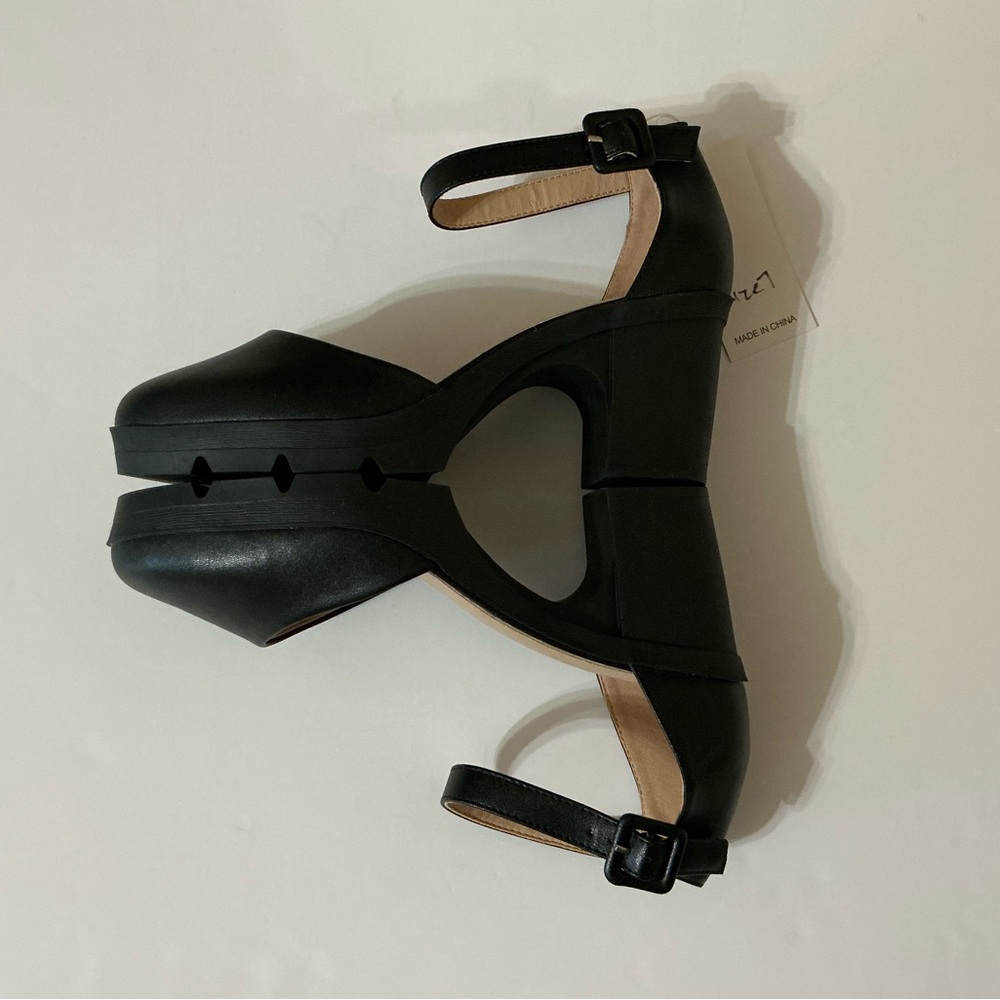 Dadawen Chic Black Women's Heels Size 7 - Picture 3 of 8